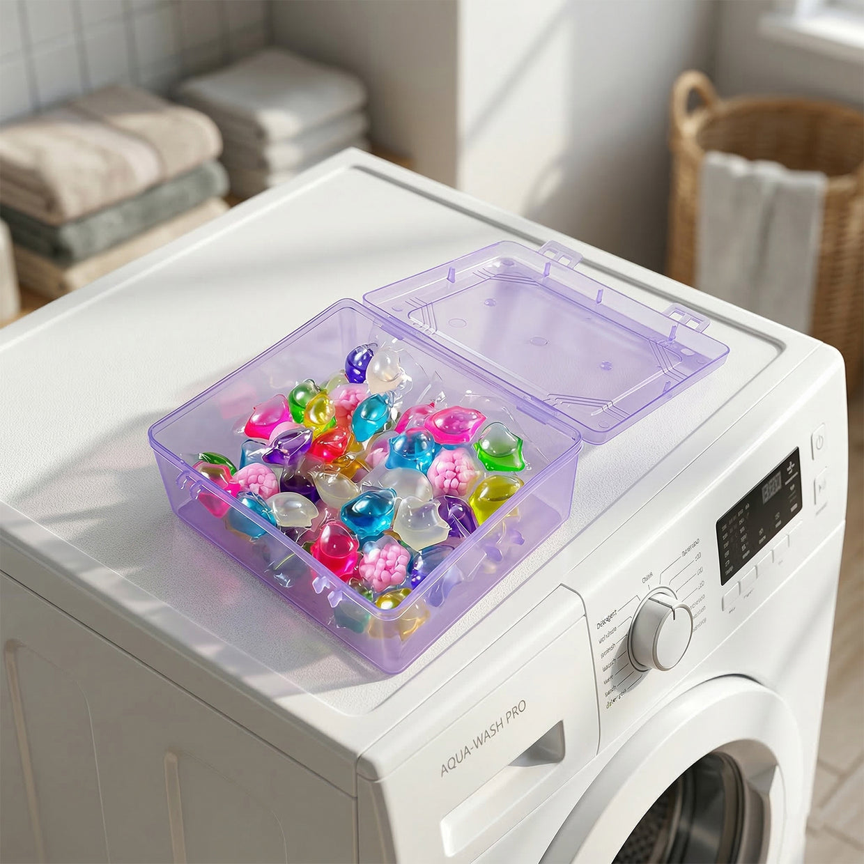 Concentrated Liquid Laundry Detergent Pods (100Pc)