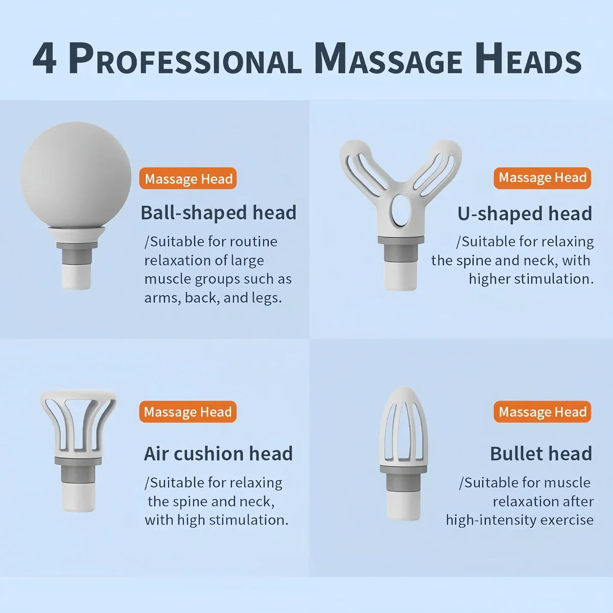 PREMIUM 9 HEADS MASSAGER GUN